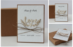 Stylowy zestaw ślub LOVE