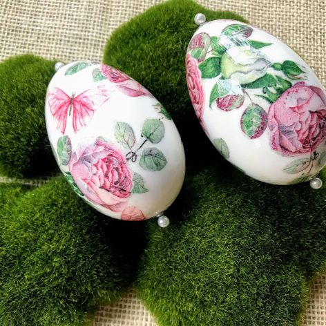 119,Wielkanoc-dwa gęsie jajka w pudełku