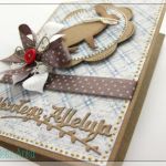 Kartka wielkanocna z zającem 1 - wesołego alleluja, z zającem