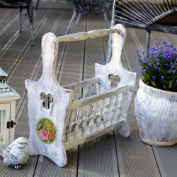 Gazetnik shabby chic, Prowansja