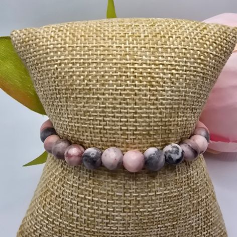 Bransoletka różowa 