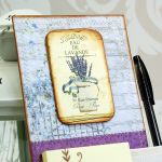 Notes na lodówkę -lawendowe lato - 