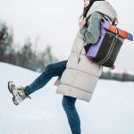 Damski plecak typu kurierski ZROLOWANY - Damski plecak typu kurierski ZROLOWANY