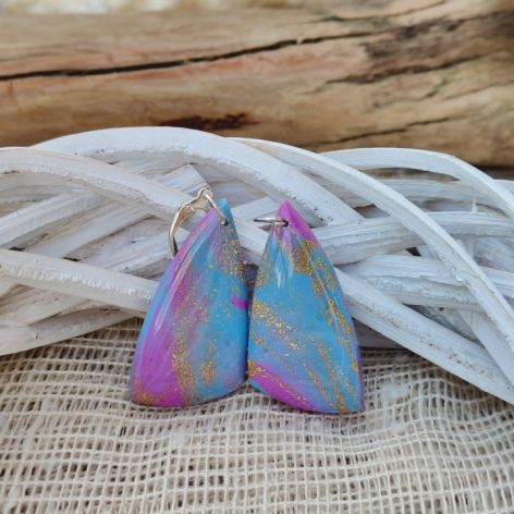 Pastelowe Kolczyki Aurora Shine