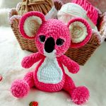 Koala, Miś, Maskotka, Koala na szydełku - 