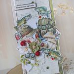 Męska kartka urodzinowa dla wędkarza GOTOWA - 