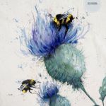 oset i pszczoły malowane - 