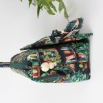 Komplet 3 kosmetyczek w książki i kwiaty - organizacja kosmetyków