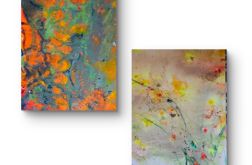 Akwarela kompozycja wiosnaa