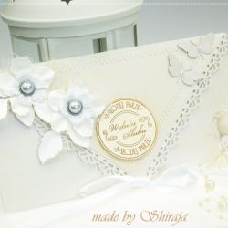 Kopertówka z okazji ślubu- delikatność poranka