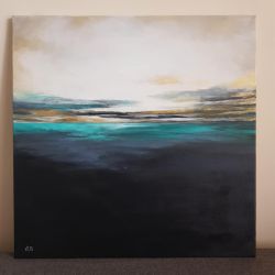 Abstarakcja-obraz akrylowy 60/60 cm 