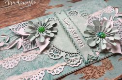 Turkusowa kartka Moc życzeń