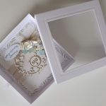 Kartka Komunia Święta w pudełeczku 03 - Kartka Komunia Święta w pudełeczku 03