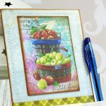 Notes na lodówkę -'owocowa spiżarnia' - 