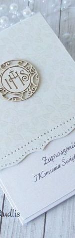 Komplet zaproszeń z hostią-zamówienie