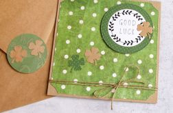 Good luck:: powodzenia:: kartka handmade III