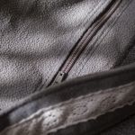 Szara torba plażowa z weluru huge bag - 