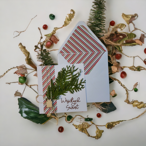 Kartka świąteczna z pasującą kopertą 36