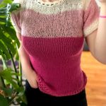 Swetr różowy  - 2