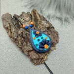 „MORGAN” wisiorek z glinki polimerowej - „MORGAN” wisiorek z glinki polimerowej