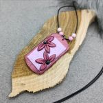 „TESSA” wisiorek z glinki polimerowej - „TESSA” wisiorek z glinki polimerowej