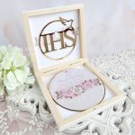 Pamiątka komunijna w drewnianym pudełku 610 - 