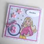 Personalizowana kartka urodzinowa Barbie 3 - Kartka urodzinowa Barbie