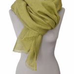 SZAL LNIANY SZALIK DAMSKI KANARKOWY FELTMONDO - Prezent dla niej