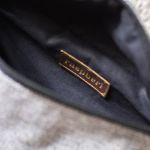 Szara duża nerka sól pieprz - 