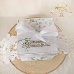 Exploding box komunijny kartka "Bright"GOTOWA - 