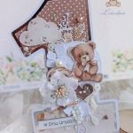 Kartka cyferka na roczek"WaitingForYou"GOTOWA - 