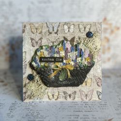 Kartka "kocham CIĘ" 367