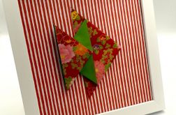 Obrazek origami wiszący lub stojący Ryba