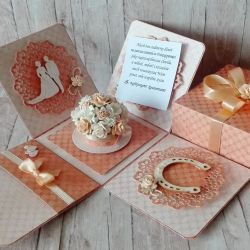 Pudełko niespodzianka z okazji ślubu