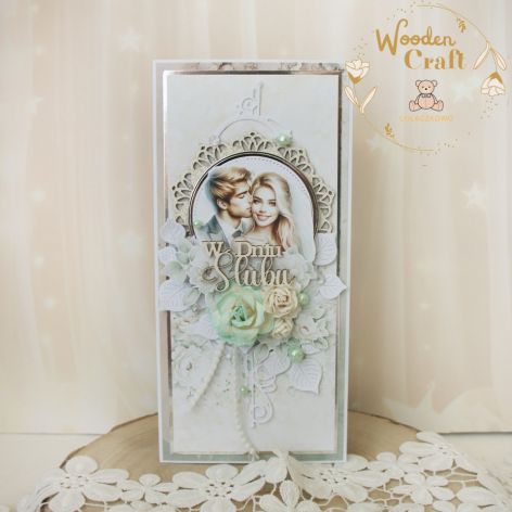 Kartka ślubna pamiątka "Sweetheart" GOTOWA