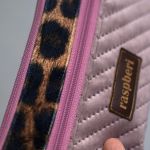 Portfel z weluru panterka - 