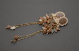 kolczyki lub klipsy sutasz z kamieniami słonecznymi