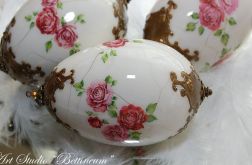Pisanka "Porcelanowa róża"