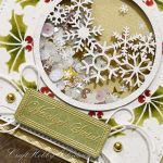 Wesołych Świąt - shaker ze śnieżynkami - Shaker - detal I