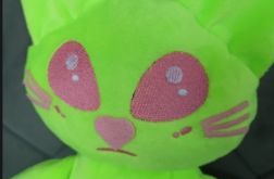 Maskotka handmade kotek kosmita