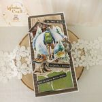 Męska kartka urodzinowa "Mountain Hiking 1" - 
