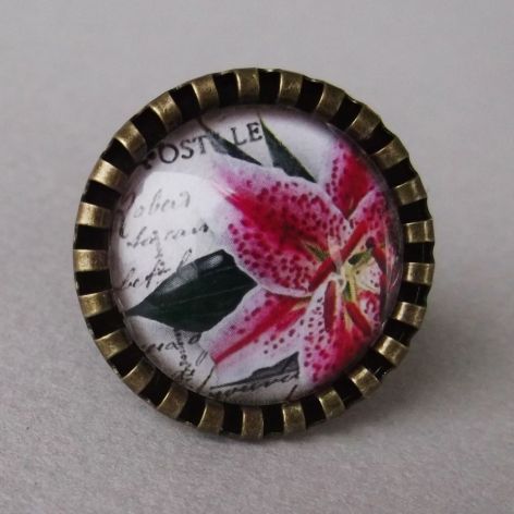 Lilia dla zakochanej PIERŚCIEŃ