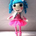 Lalka Lalaloopsy szydełkowa (na zamówienie) - lalka handmade, lalka lalaloopsy, lalka z bajki