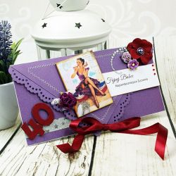 Kartka na 40 urodziny- fajnej babce