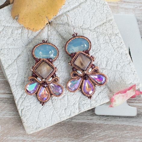 Kolczyki sutasz Jesienne