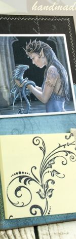 Notes na lodówkę -smoki i elfy