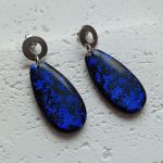 "Zafira" - kolczyki z gliny polimerowej. - lekkie, nie obciążają uszu