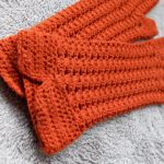Rękawiczki-mitenki ażurowe - 