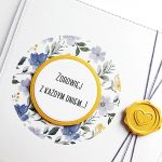 Kartka z życzeniami zdrowia minimalistyczna - Kartka z życzeniami powrotu do zdrowia