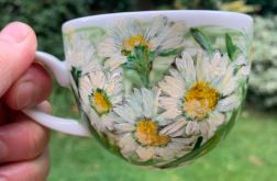 Porcelanowa filiżanka ze spodkiem Letnie kwiaty 2